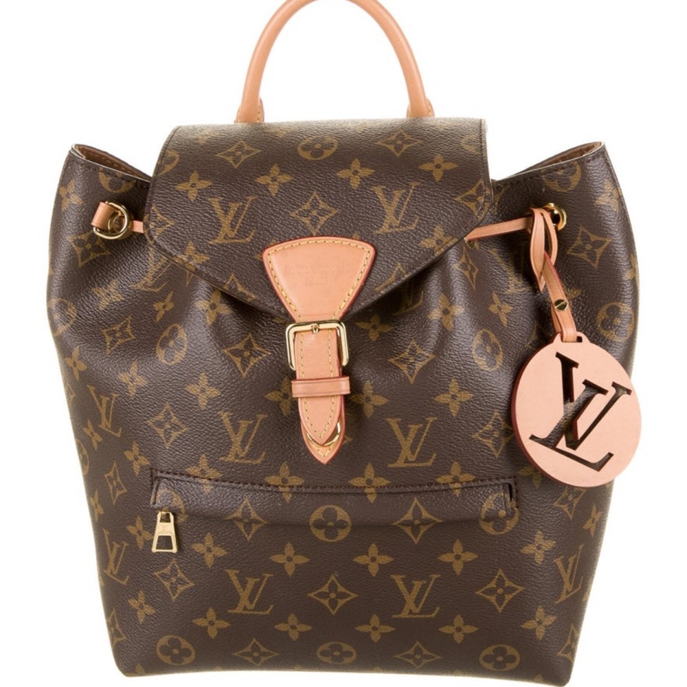 Lv Backpack Authentic Like New - image 1